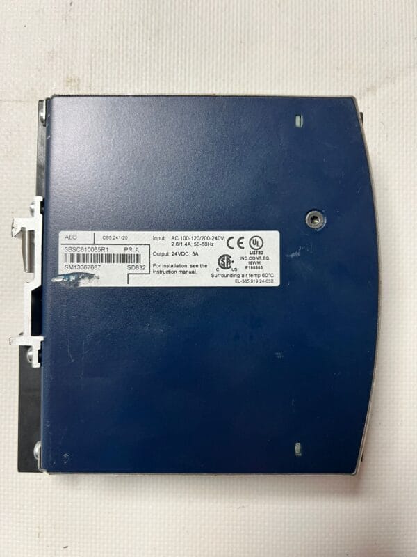 SD832 Power Supply 3BSC610065R1 - ABB - Görsel 3