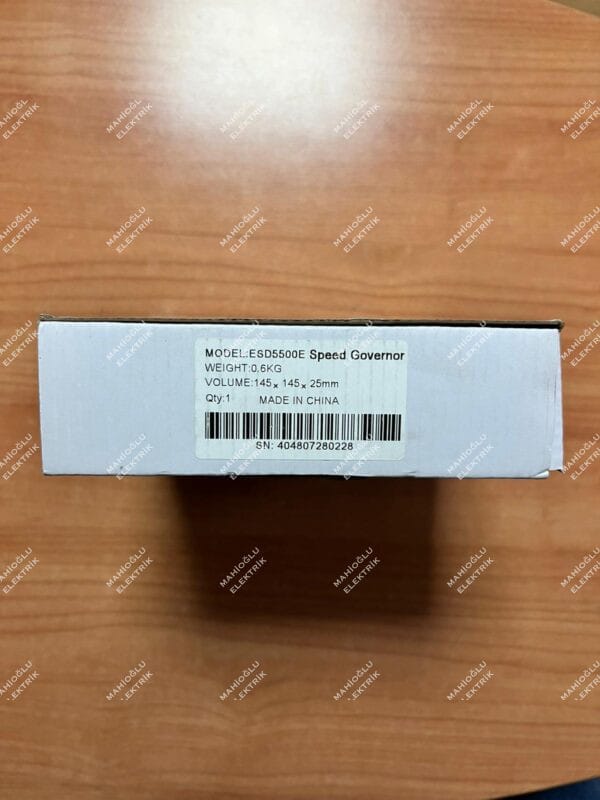 ESD5500E SPEED GOVERNOR GENERATOR SPEEED CONTROL UNIT - Görsel 2