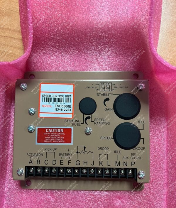 ESD5500E SPEED GOVERNOR GENERATOR SPEEED CONTROL UNIT