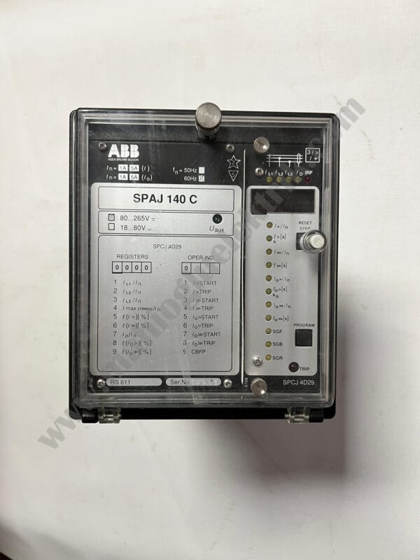 ABB SPAJ 140 C SPAJ 140 C-DA Overcurrent Relay - Görsel 3
