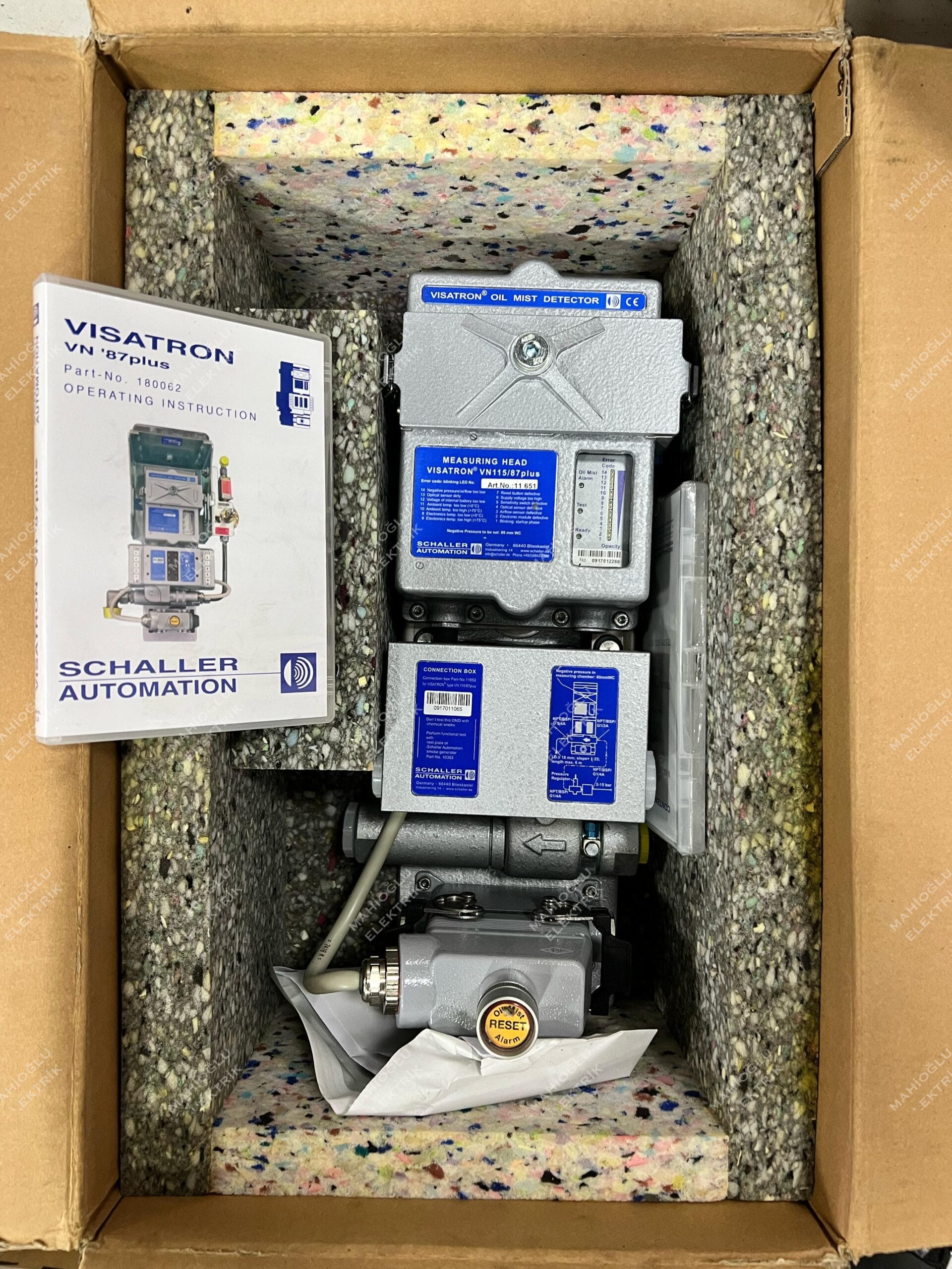 SCHALLER AUTOMATION VISATRON VN 115/87 PLUS OIL MIST DETECTOR