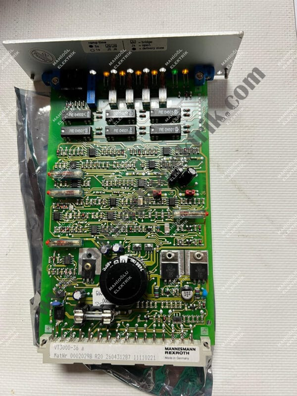 REXROTH VT3000-36 A CONTROL AMPLIFIER CARD - Görsel 3