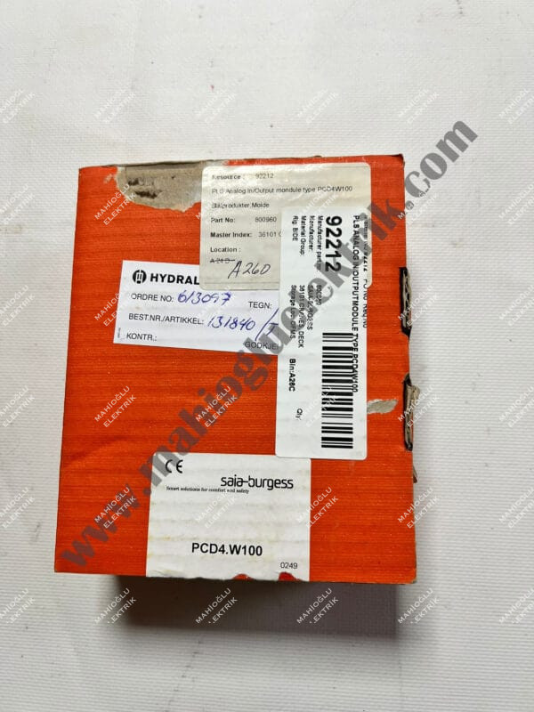 SAIA-Burgess Electronics PCD4.W100 - Görsel 3