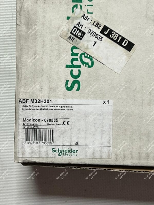 SCHNEIDER AUTOMATION ABF M32301 - Görsel 3