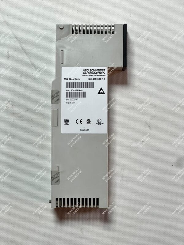 SCHNEIDER AUTOMATION TSX QUANTUM 140-ARI-030-10 - Görsel 3