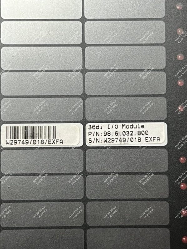 PRAXIS 98.6.032.800 IO MODULE 36 DIGITAL INPUT - Görsel 2