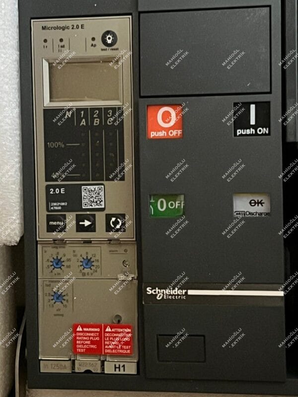SCHNEIDER ELECTRIC MASTERPACT NT12 H1 1250A MICROLOGIC 2.0 E - Görsel 4