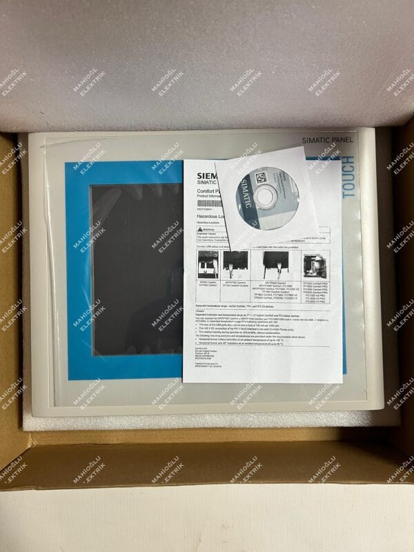 SIEMENS 6AV6 545-0CC10-0AX0 PANEL TP270 TOUCH-10 CSTN - Görsel 4