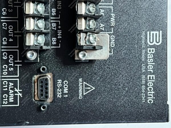 BASLER Electric BE1-951 Overcurrent Protection System - Görsel 9