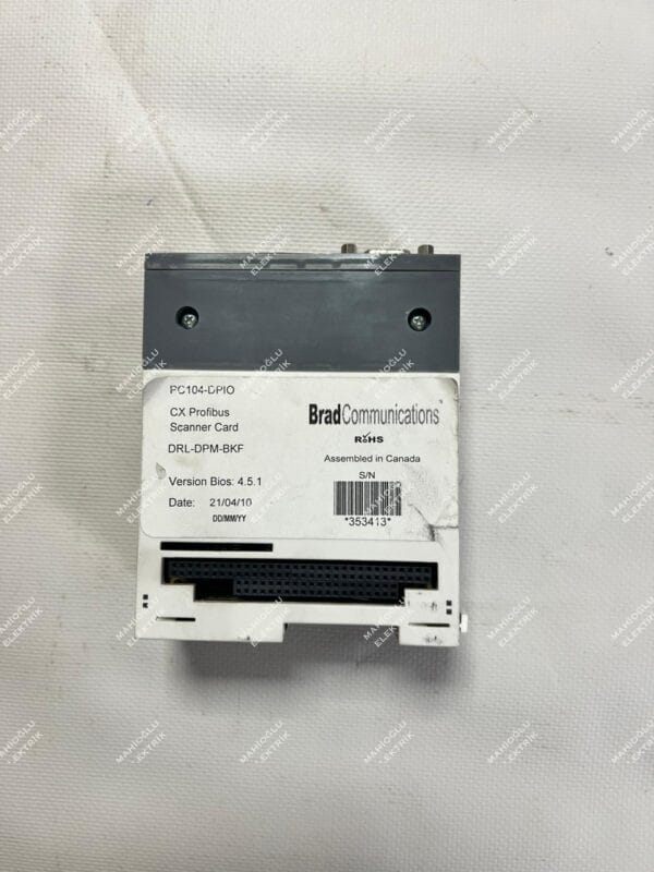 BRAD COMMUNICATIONS PC104-DPIO DRL-DPM-BKF Cx - Görsel 4