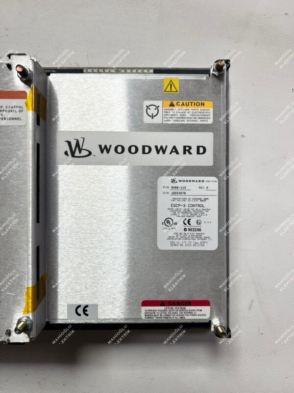 WOODWARD 8406-113 Rev P EGCP-3 Control - Görsel 4