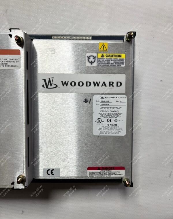 WOODWARD 8406-113 Rev R EGCP-3 Control - Görsel 4