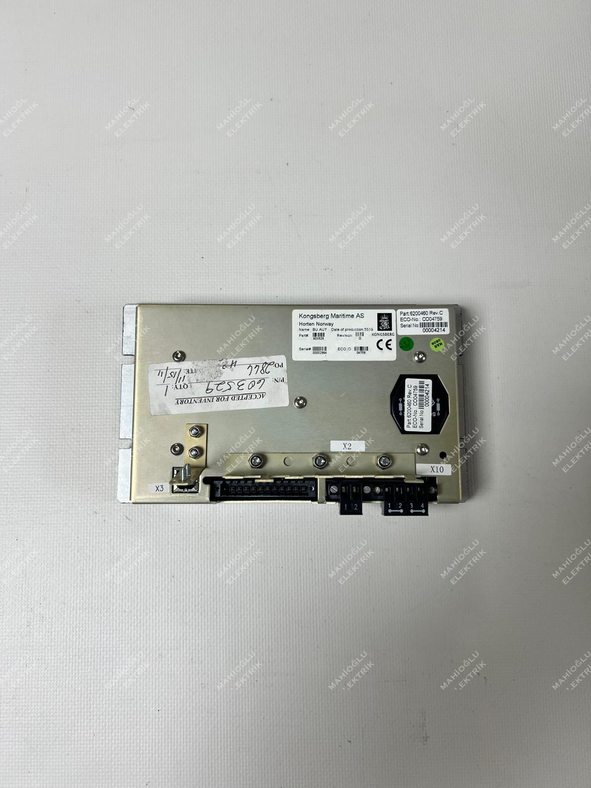 KONGSBERG BU AUT Operator Interface Panel 6200460 - Görsel 4