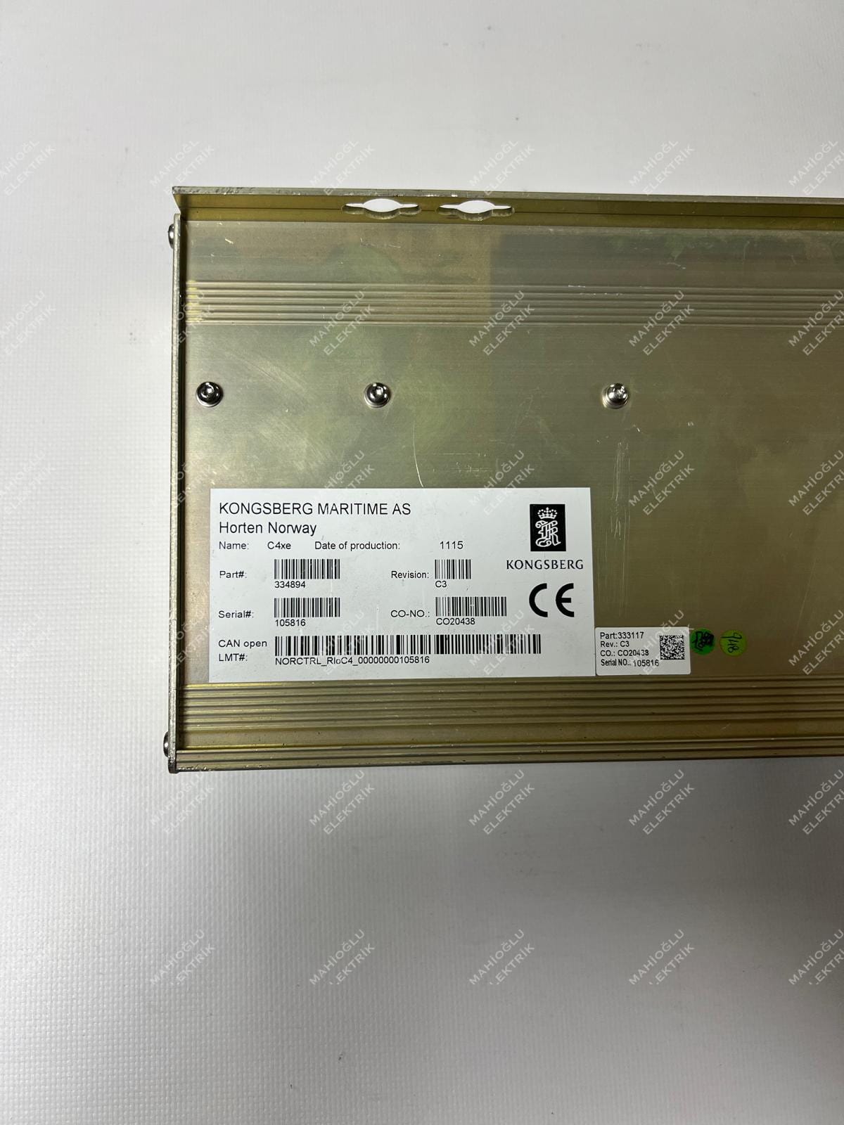 KONGSBERG C4xe Distributed Processing Unit 333117 - Görsel 5