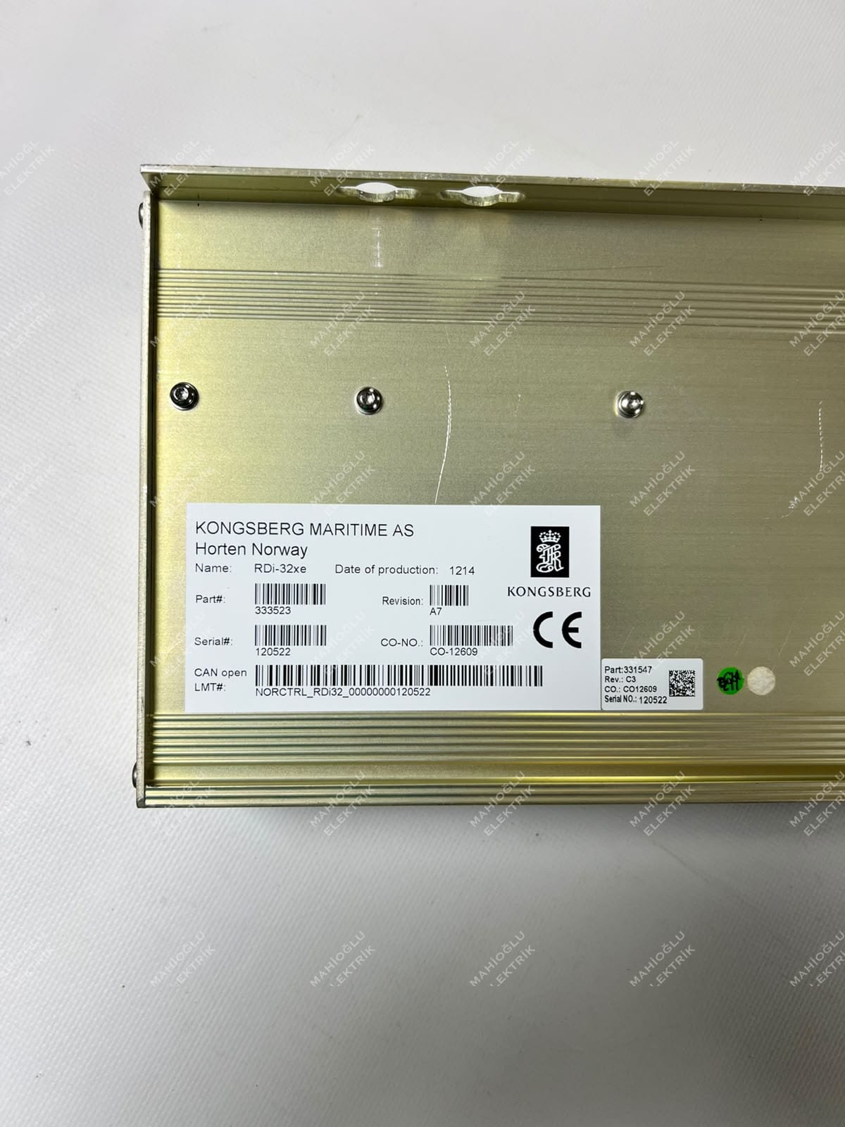 KONGSBERG RDi-32xe Remote Digital Input Module 333523 - Görsel 5