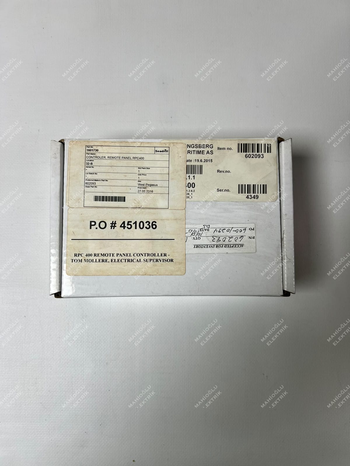 KONGSBERG RPC400 Remote Process Controller 602093 - Görsel 3