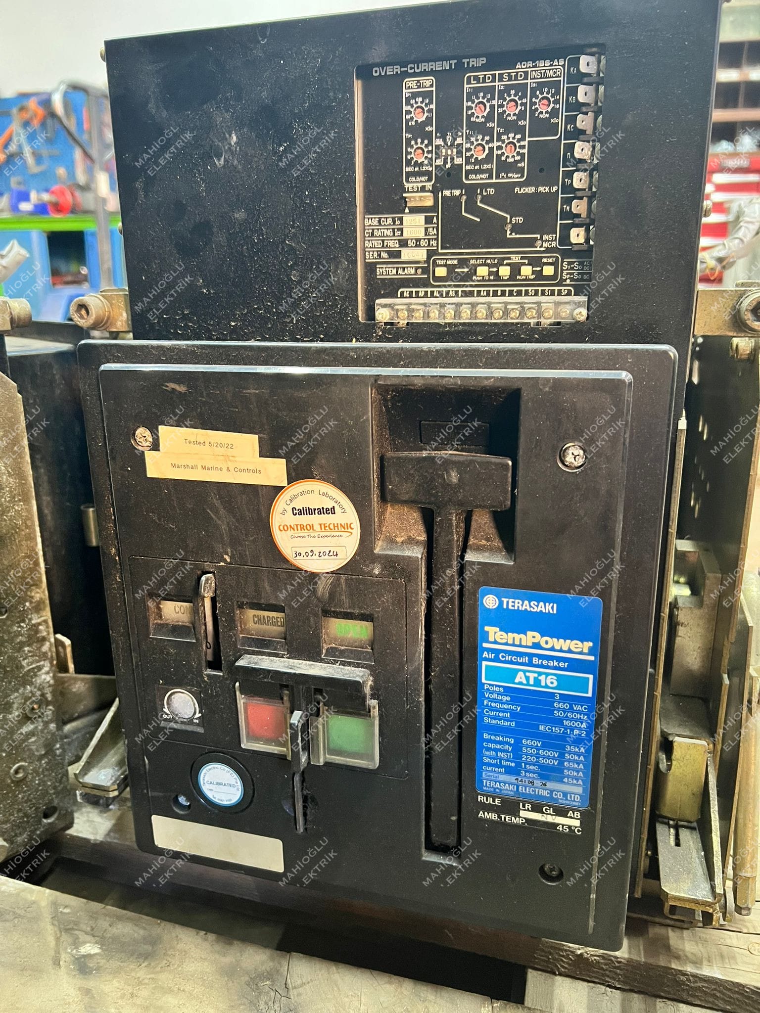 TERASAKI TemPower AT16 1600A Air Circuit Breaker