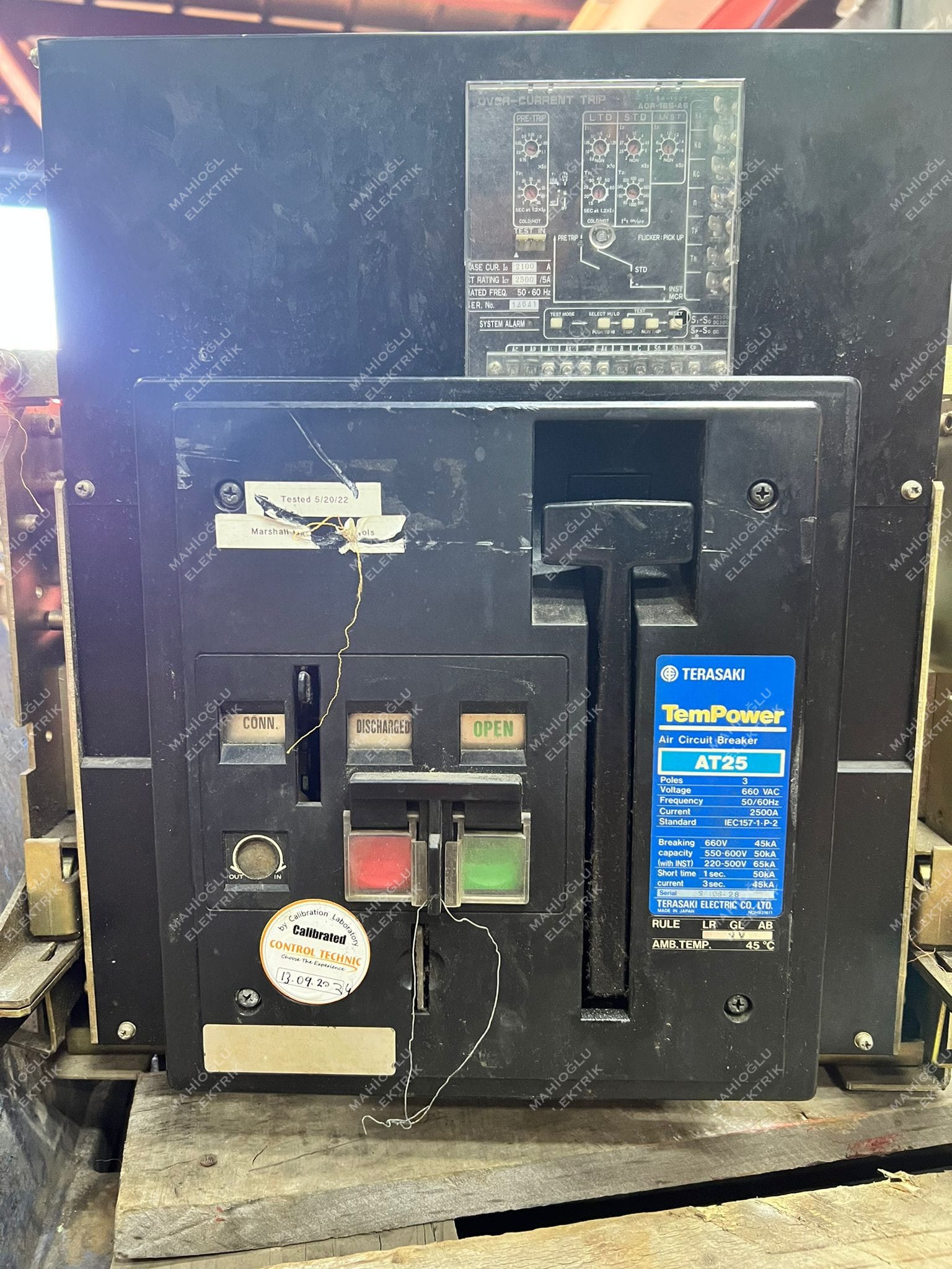 TERASAKI TemPower AT25 2500A Air Circuit Breaker