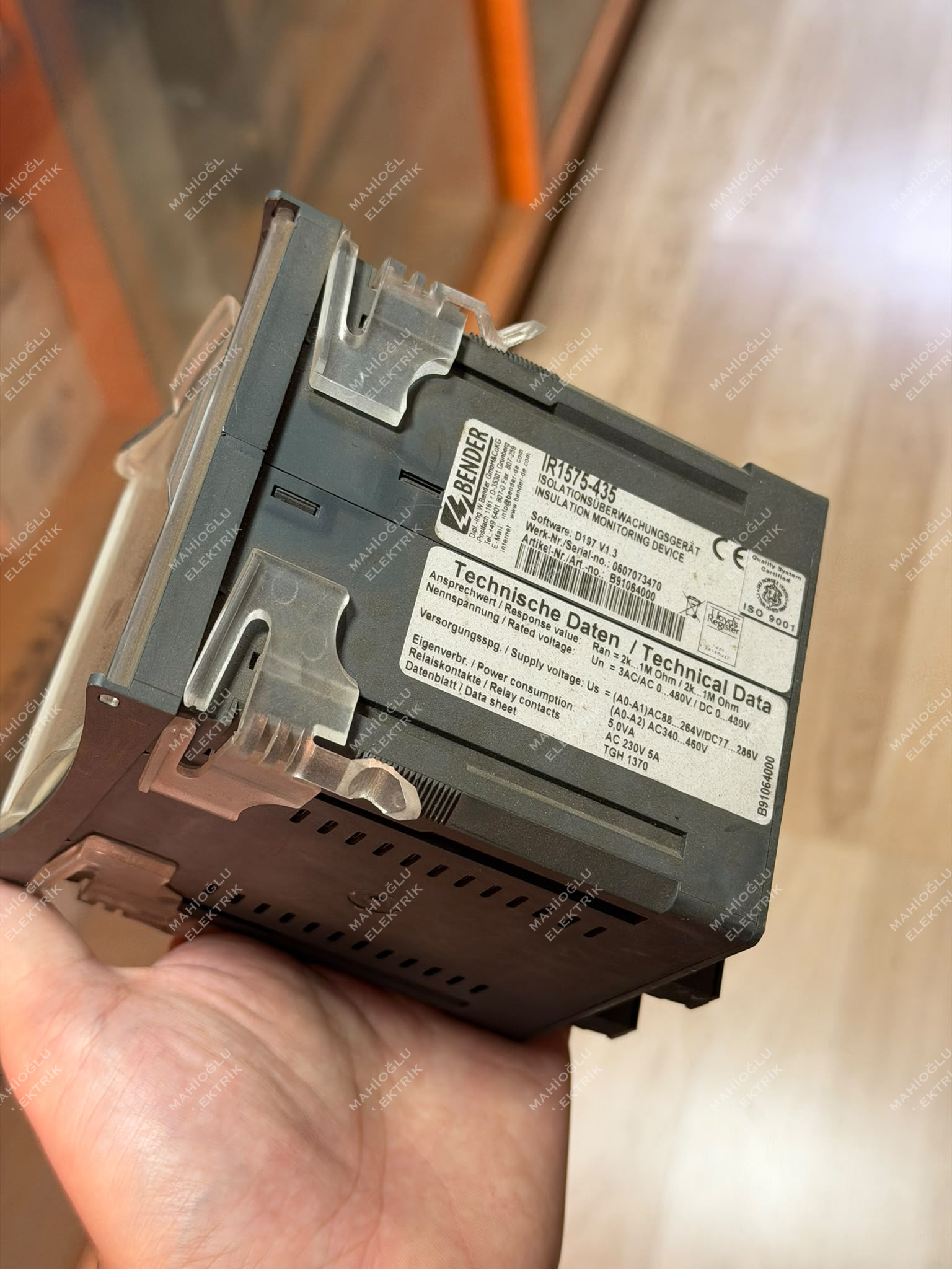 BENDER IR1575-435 Insulation Monitoring Device - Görsel 3