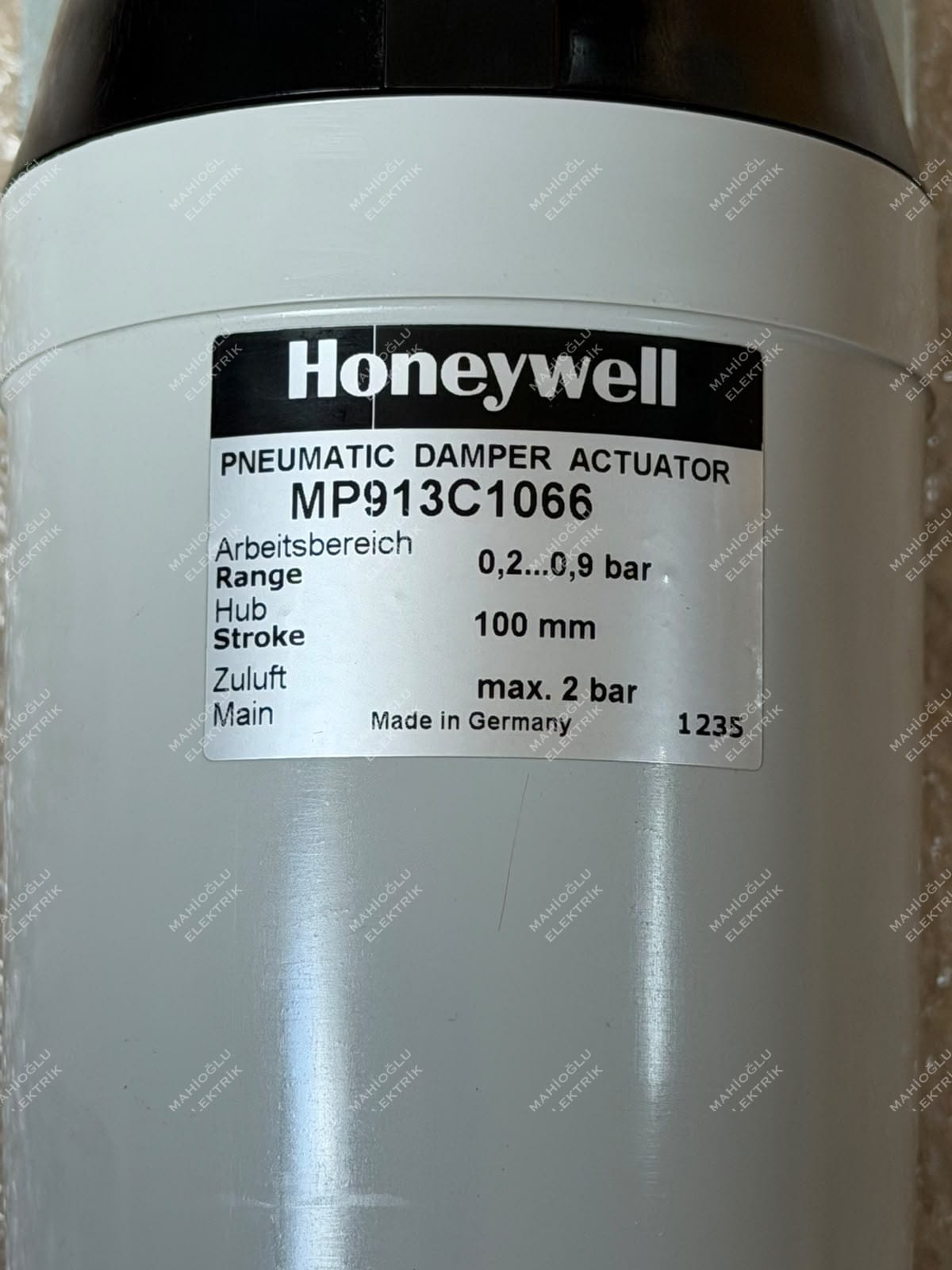 Honeywell MP913C1066 Pneumatic Damper Actuator - Görsel 3
